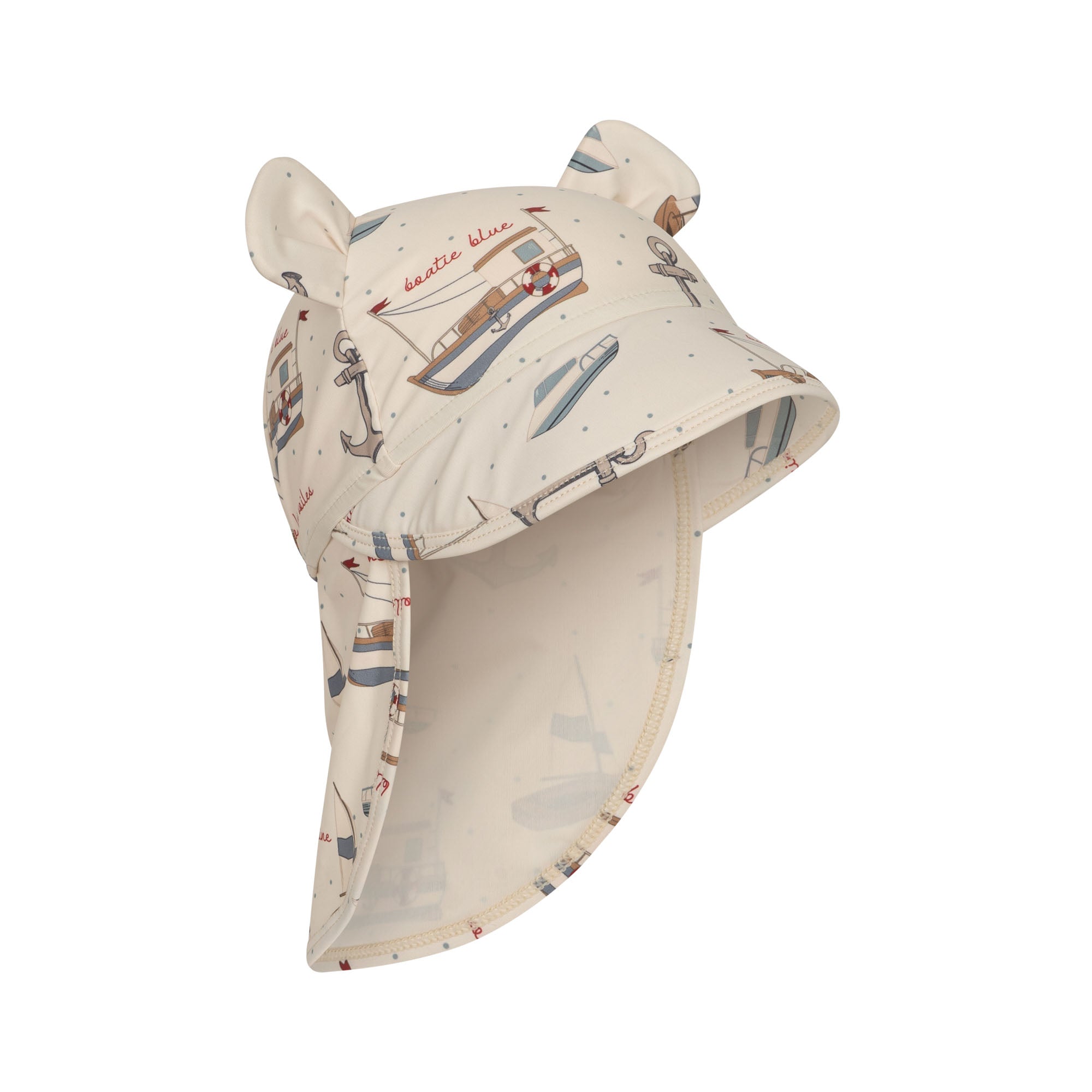 Konges Sløjd - Aster Bear Sun Hat Grs Ks104640 - Stripe Bluie