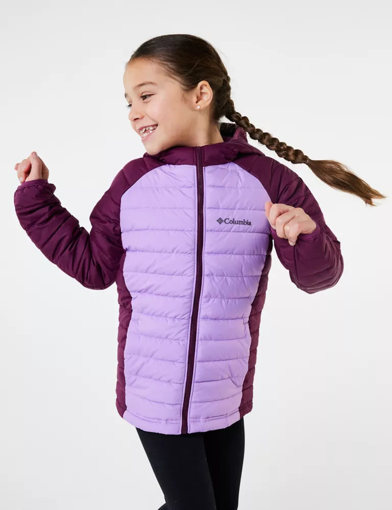 Dziewczęca kurtka ocieplana Columbia Girls’ Powder Lite™ Hooded Jacket
