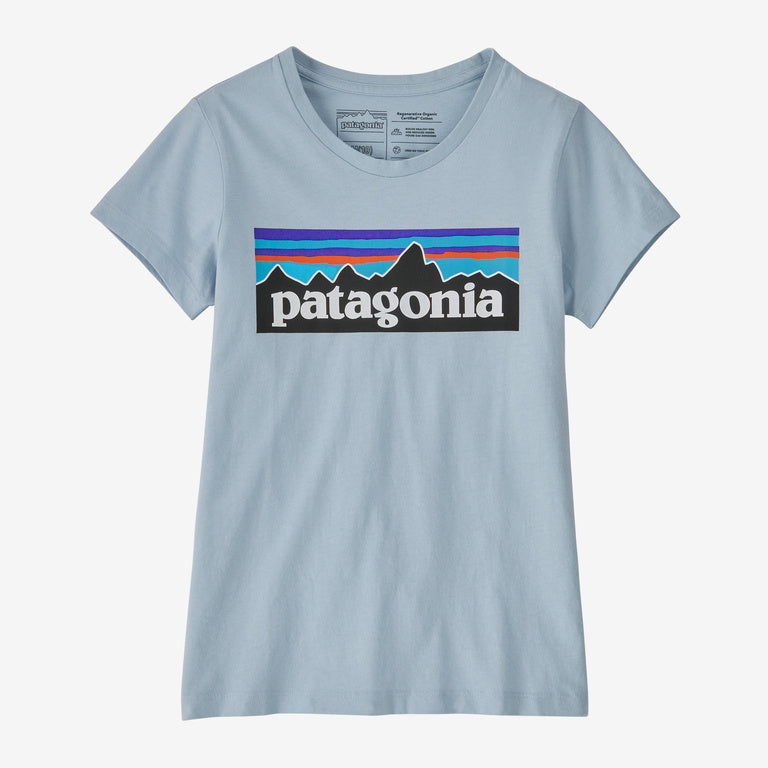 Koszulka dziewczęca Patagonia Kids' Regenerative Organic Certified™ Cotton P-6 Logo T-Shirt