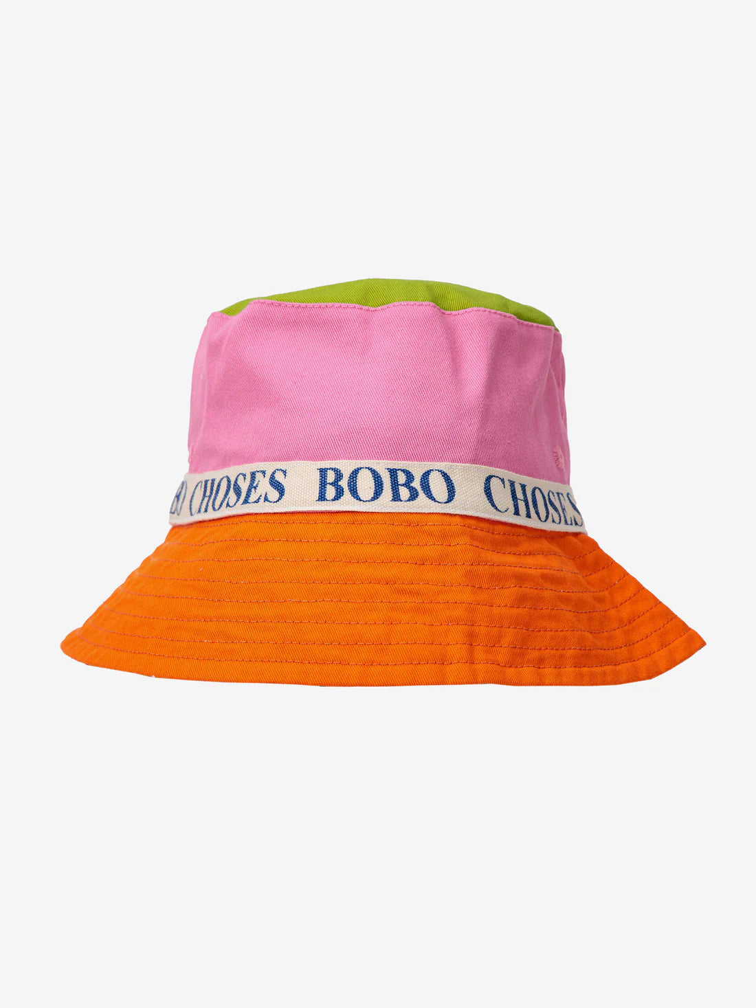 Bobo Choses - Adult Branded color block bucket hat - model dla nastolatków i dorosłych