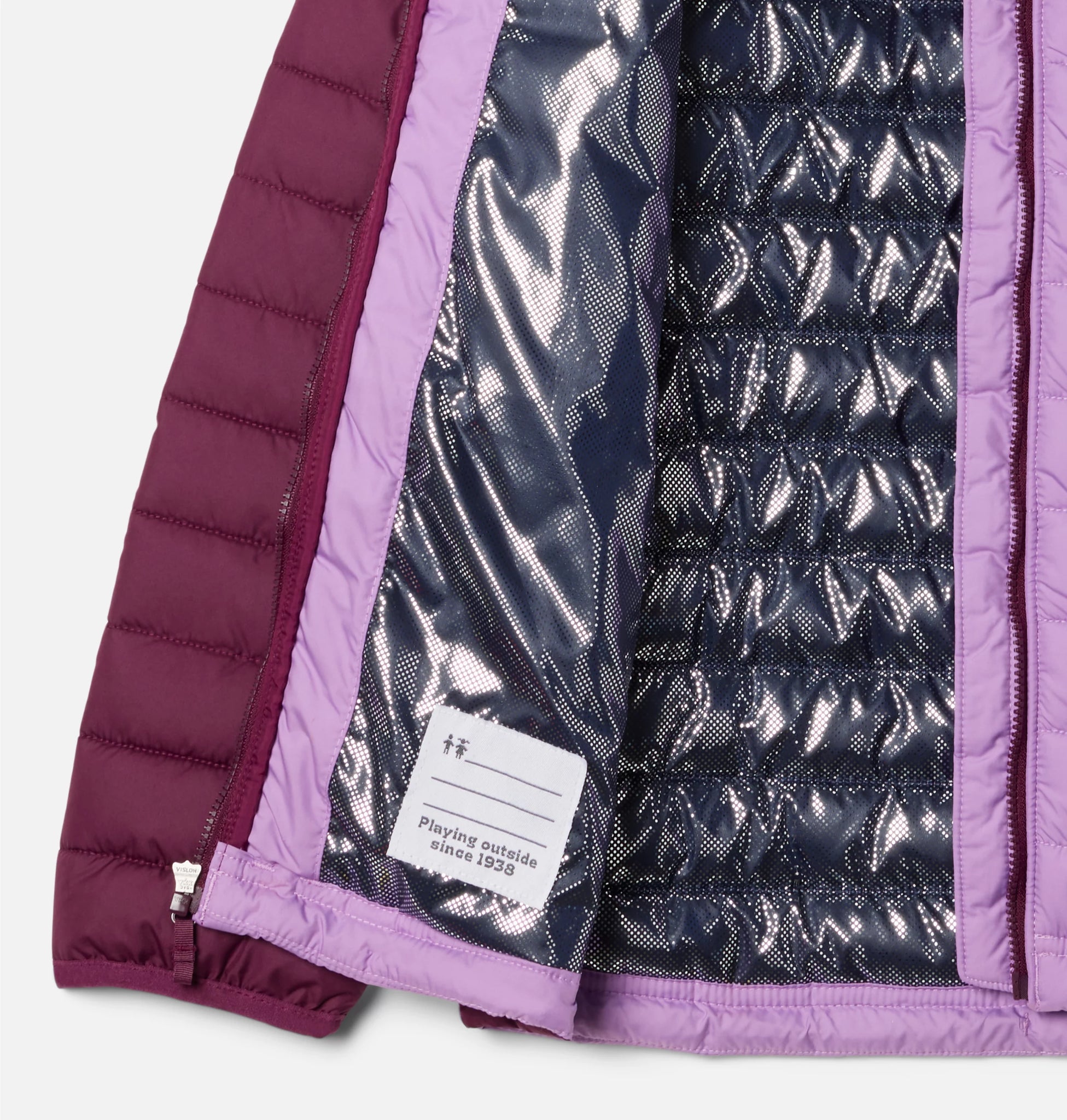Kurtka ocieplana Columbia Girls’ Powder Lite™ Hooded Jacket