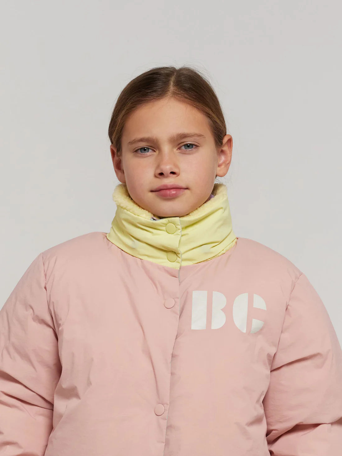 BOBO CHOSES アウター　2〜3y Bobo Choses - Color Block Padded Detachable Sleeve Jacket