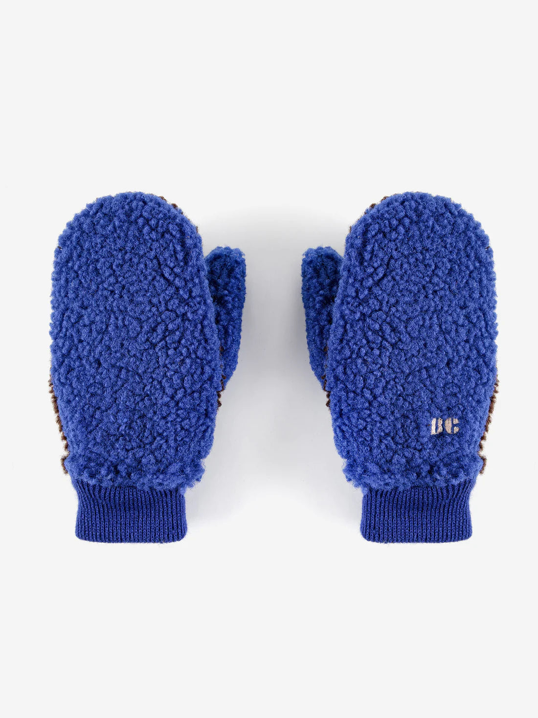 Bobo Choses - rękawiczki Sheepskin Color Block Blue
