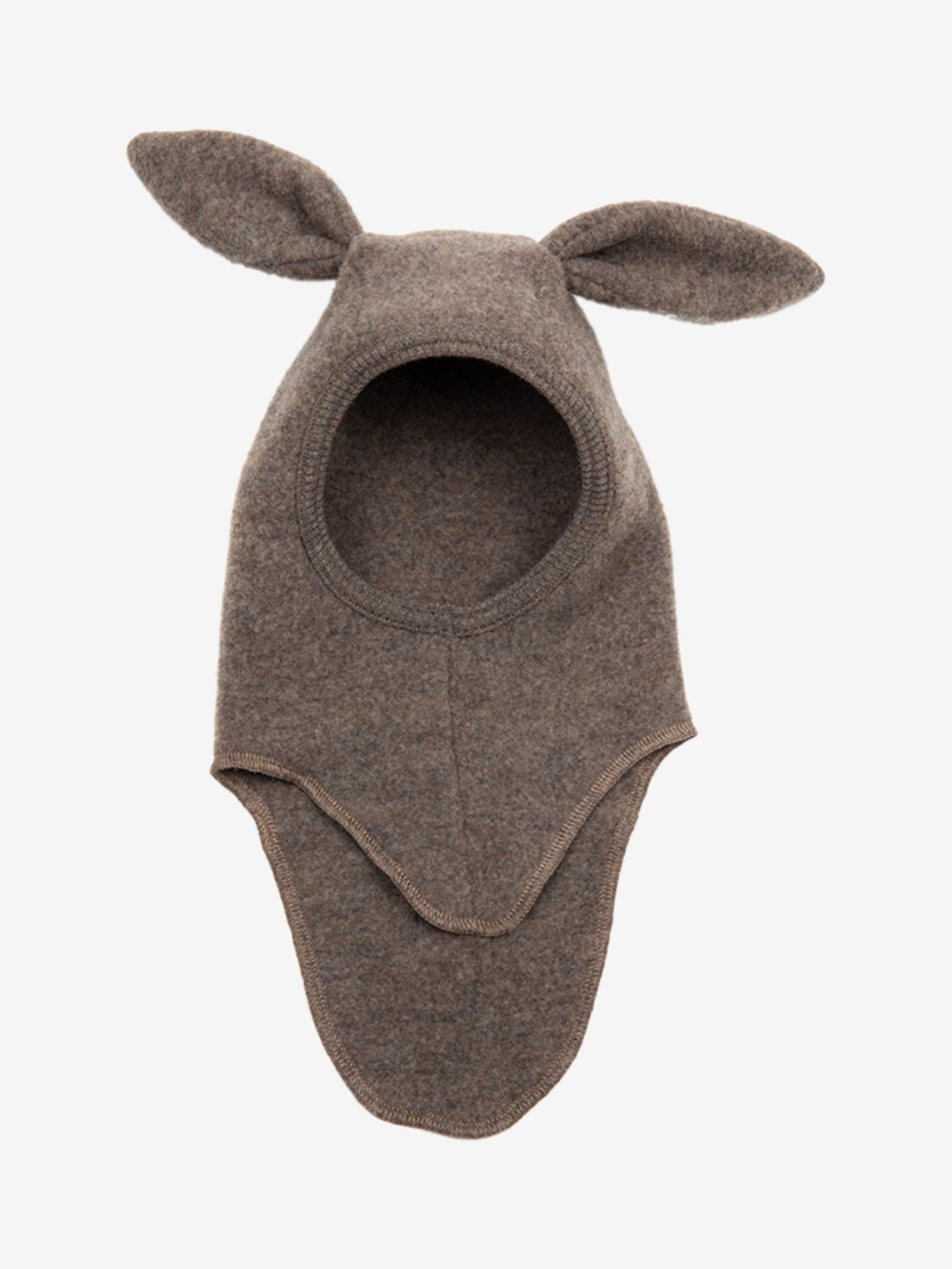 Huttelihut - Kominiarka wełniana z uszami królika