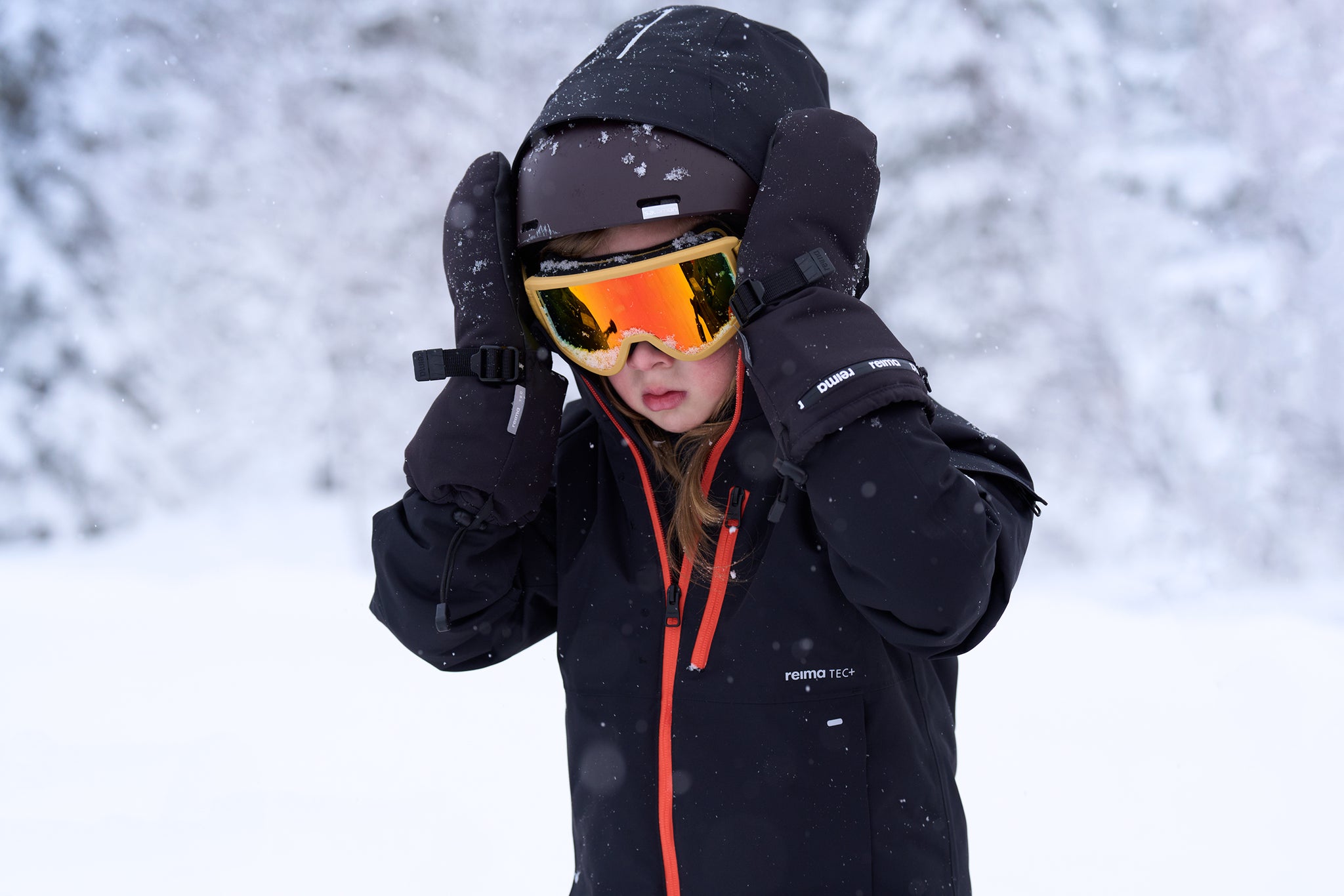Wodoodporne rękawiczki narciarskie dla dzieci Reima Snoukka