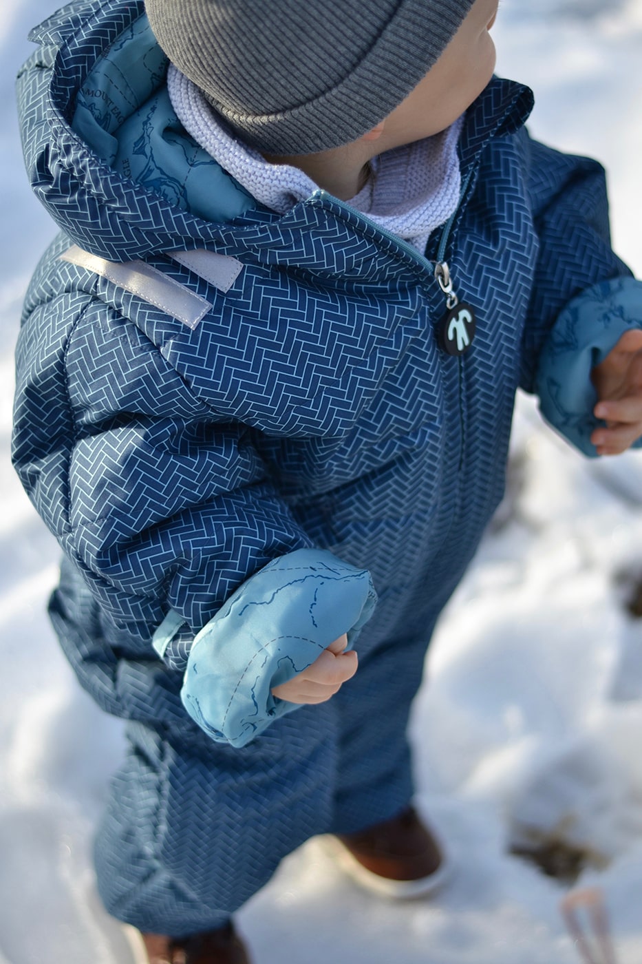 <tc>Ducksday</tc>  winter overalls for children up to 98cm tall