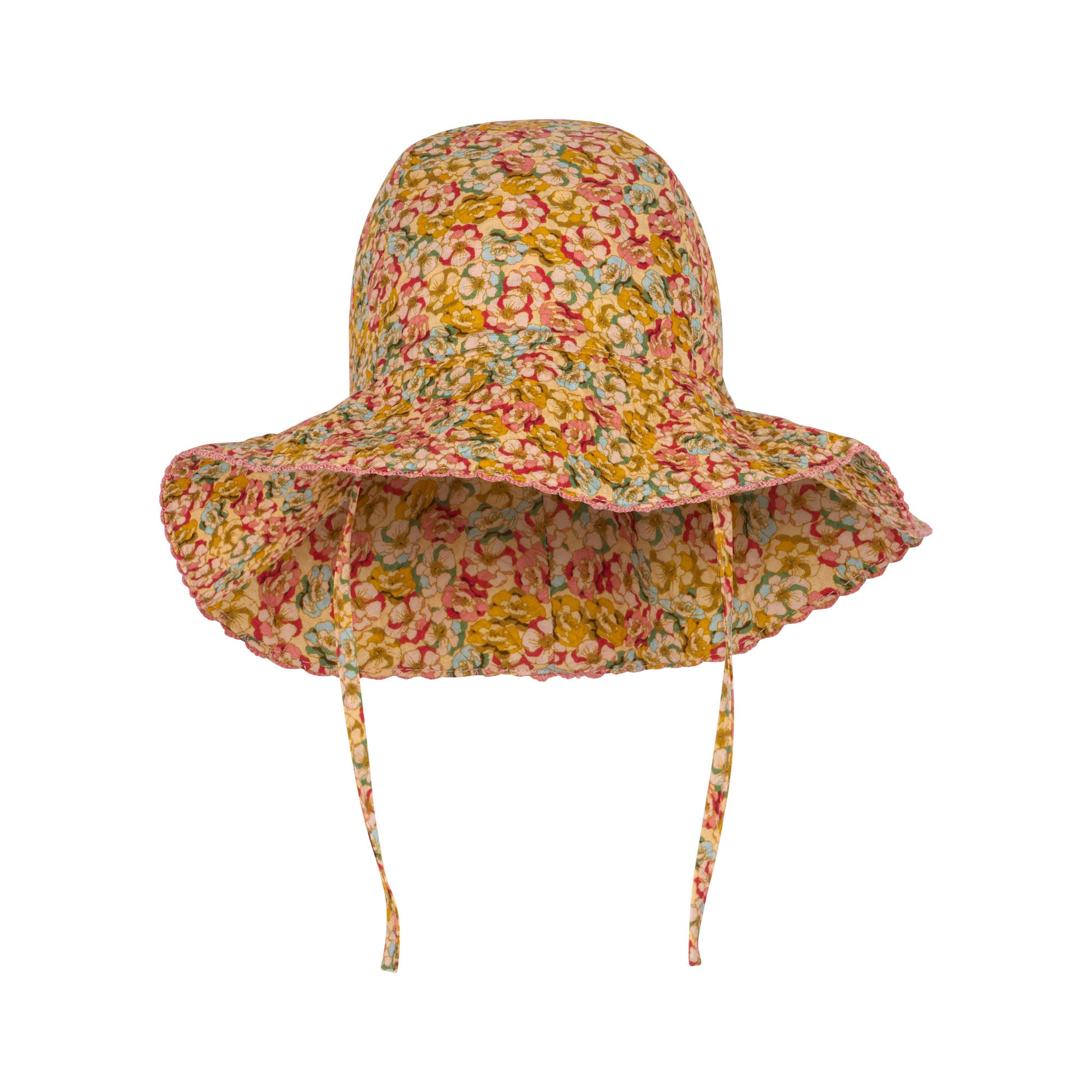 Letni kapelusz z szerokim rondem Konges Slojd Elin Frill