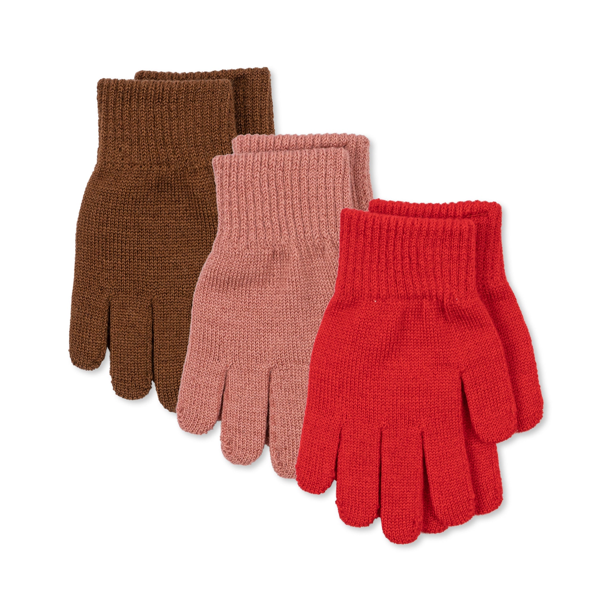 Rękawiczki Filla Gloves 3-pak Konges Slojd z dodatkiem wełny