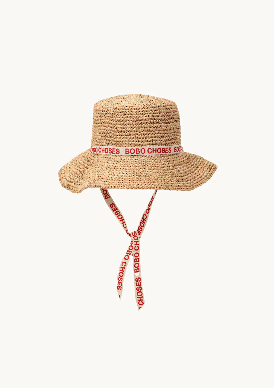 Bobo Choses -  kapelusz przeciwsłoneczny z rafii