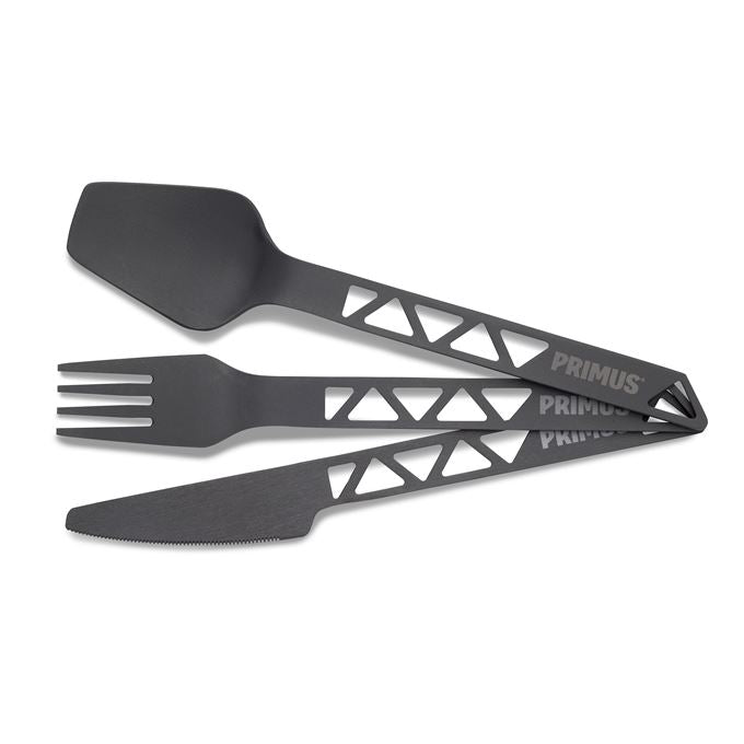 Primus TrailCutlery Aluminum fork, spoon and camping knife