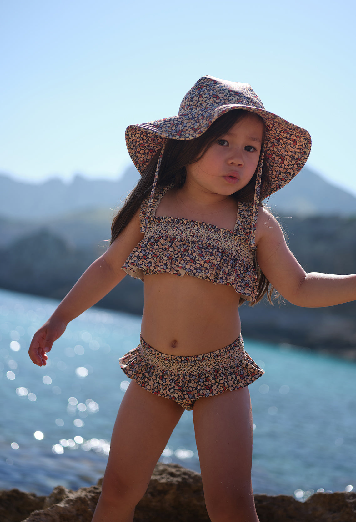 Дитяча шапка від сонця Konges Slojd Baie