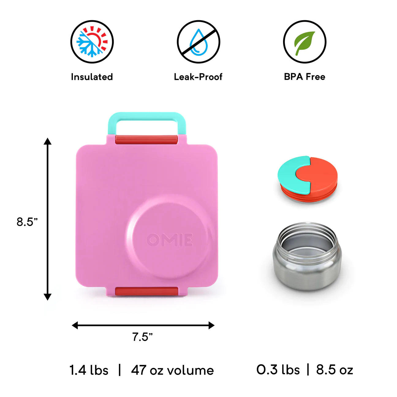 OmieBox - a lunchbox with a thermos