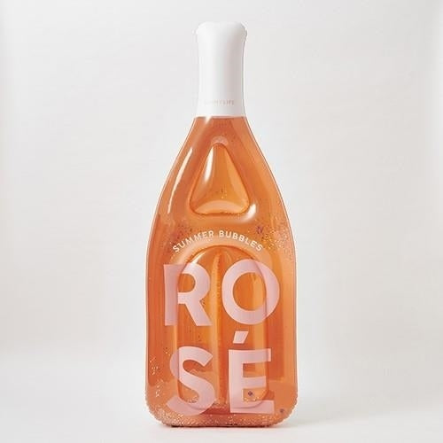 Sunnylife – Dmuchany materac do pływania Luxe - Rose Bottle