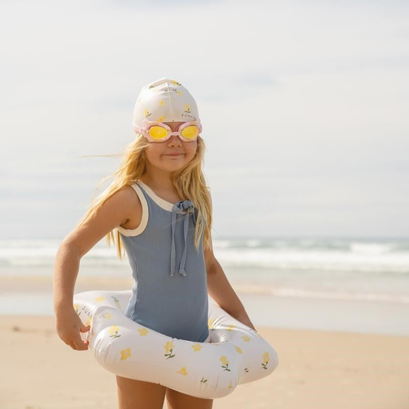 Sunnylife – Dmuchane koło do pływania dla dzieci Kiddy - Mima the Fairy, Lemon Lilac