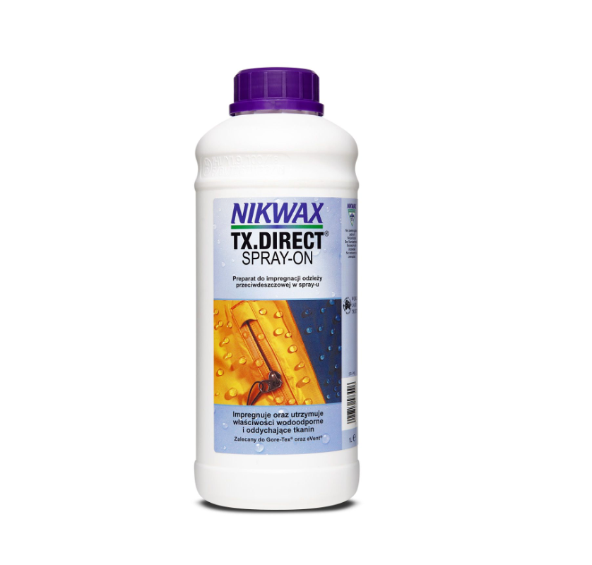 Nikwax - środek do impregnacji odzieży TX.Direct® Spray-on 1L