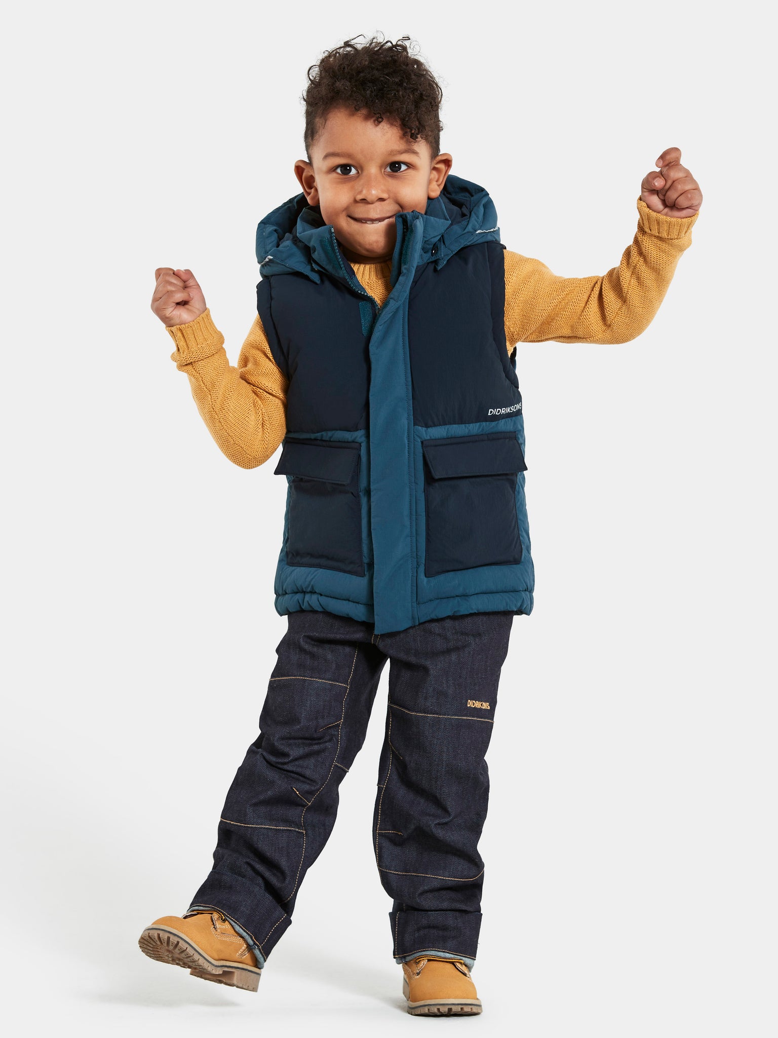 Winter jacket with detachable sleeves <tc>Didriksons</tc>  Ante