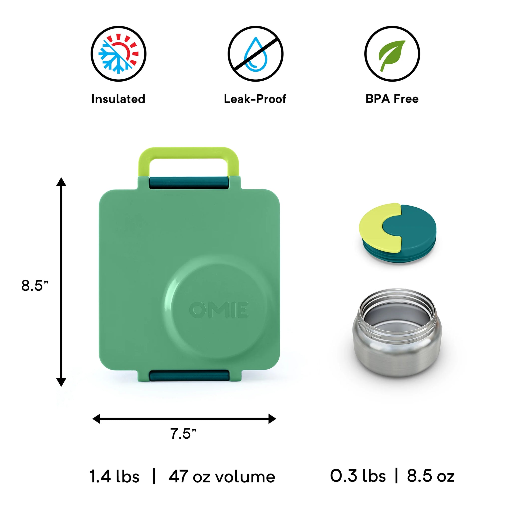 OmieBox - a lunchbox with a thermos