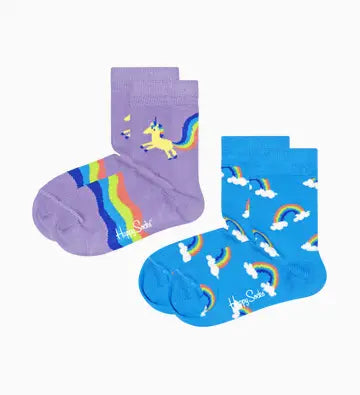 Skarpetki Happy Socks 2-pak Unicorn & Rainbow