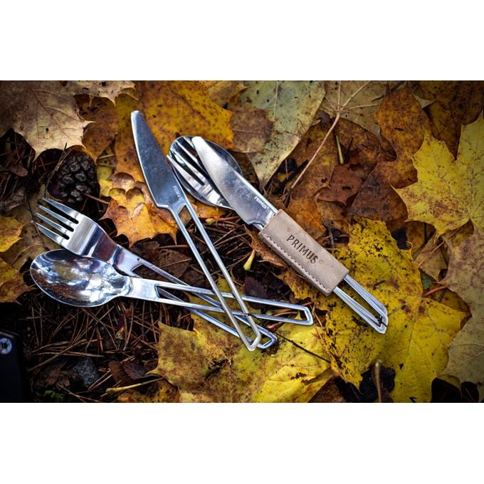 Widelec, łyżka i nóż turystyczny Primus, CampFire Cutlery Set