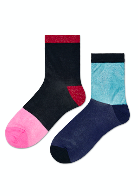 Women's socks <tc>Happy Socks</tc>  Hysteria Kajsa XSISKAJ07-9000