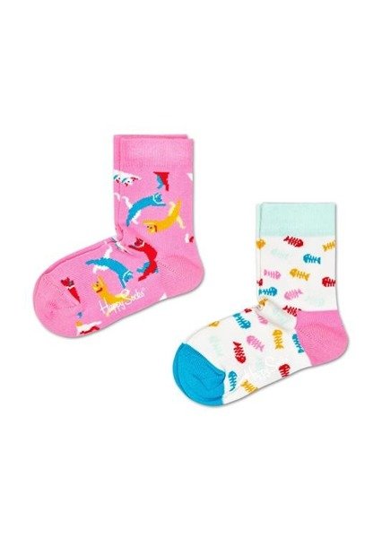 2-balení Happy Socks ponožek Kat