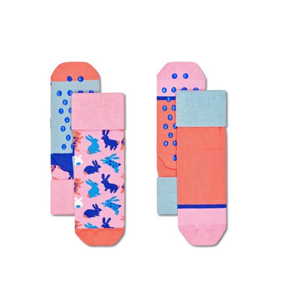 Bunny Anti-Slip Socks <tc>Happy Socks</tc>  2 Pack