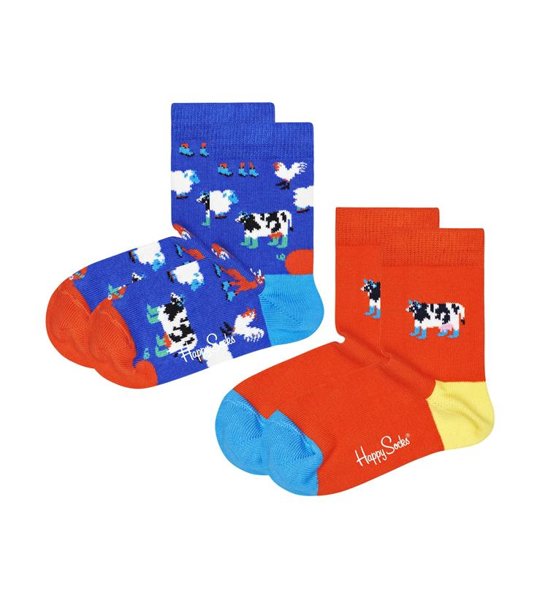 Happy Socks 2-balenie ponožiek Farmlife