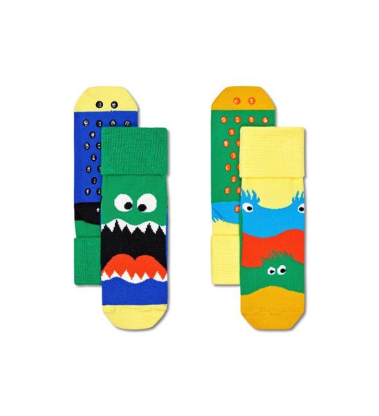 <tc>Happy Socks</tc> 2 упаковки протиковзких шкарпеток Monsters